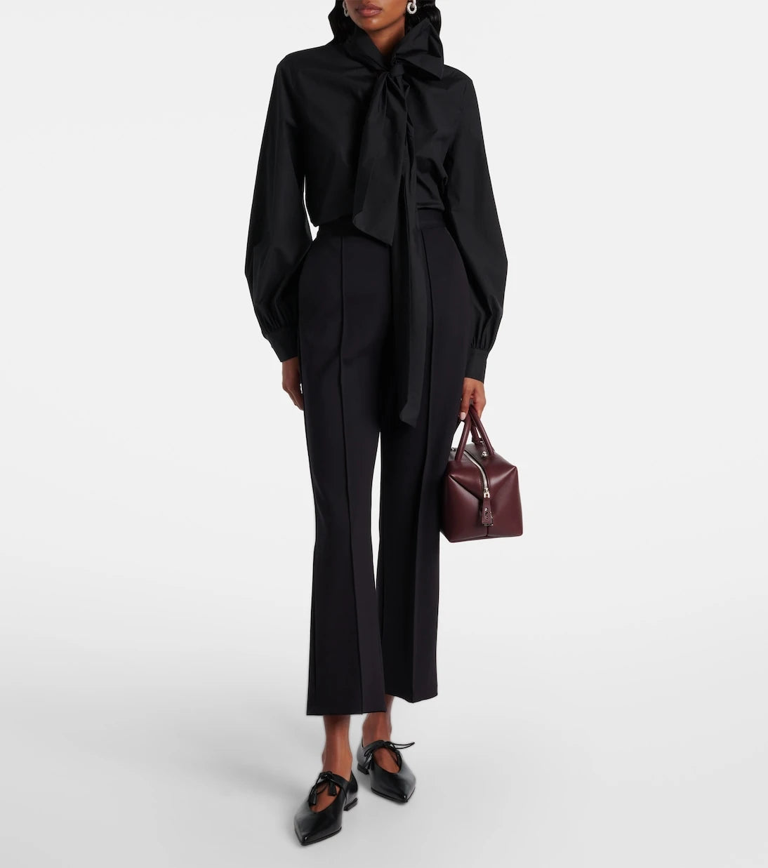Max Mara - Teismo jersey cropped pants