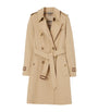 Gabardine Kensington Mid-Length Trench Coat