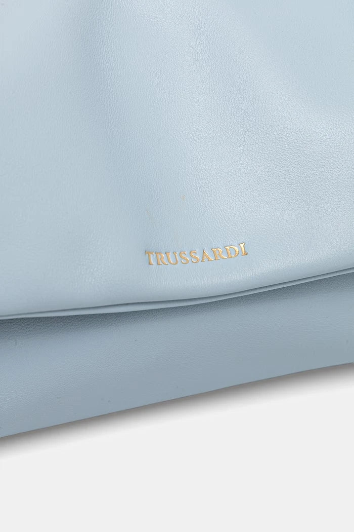 Trussardi шопинг чанта дамска от кожа