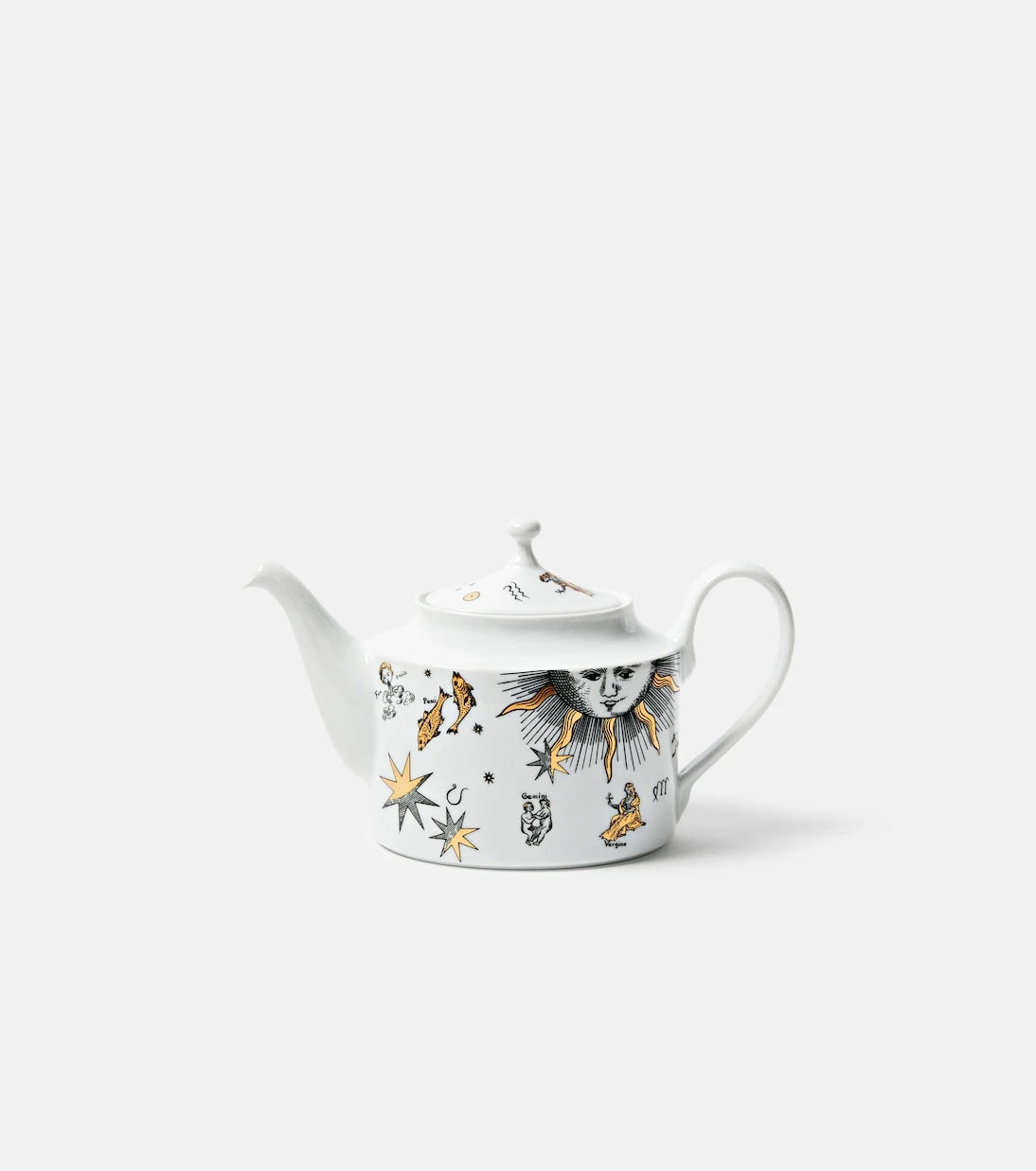 Fornasetti - Astronomici porcelain teapot