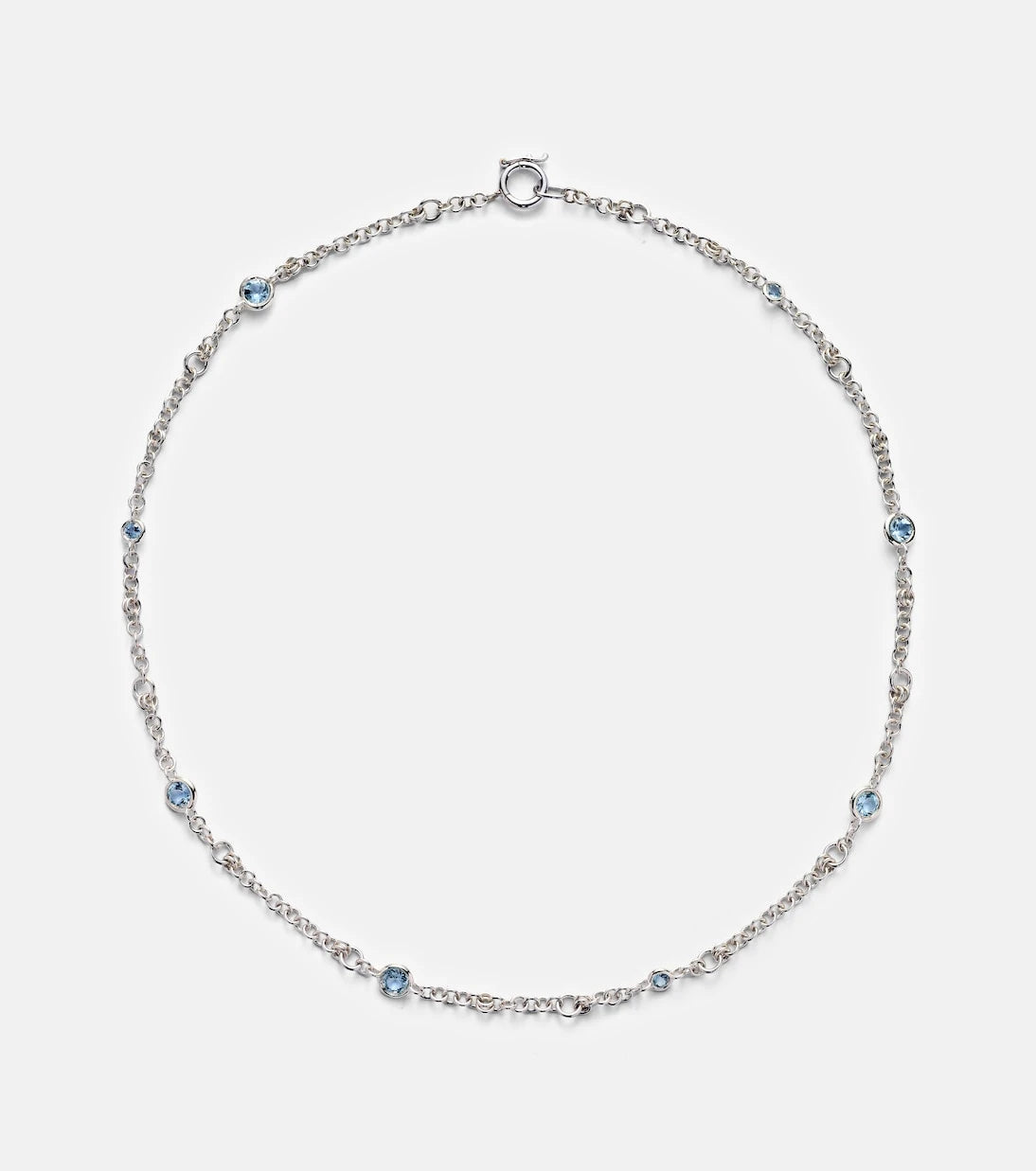 Spinelli Kilcollin - Gravity Estrella sterling silver necklace with aquamarines