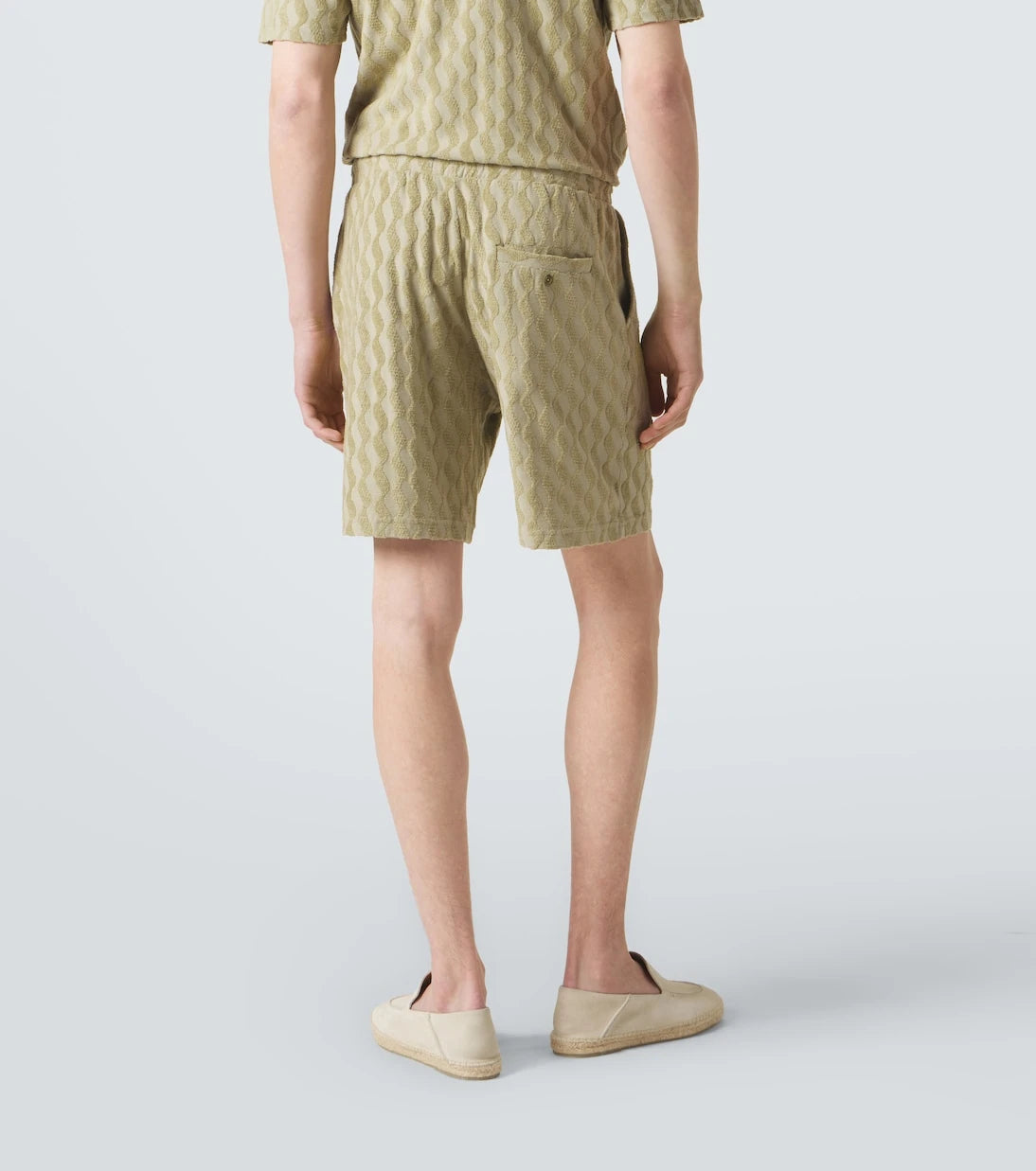 Frescobol Carioca - Augusto jacquard terry Bermuda shorts