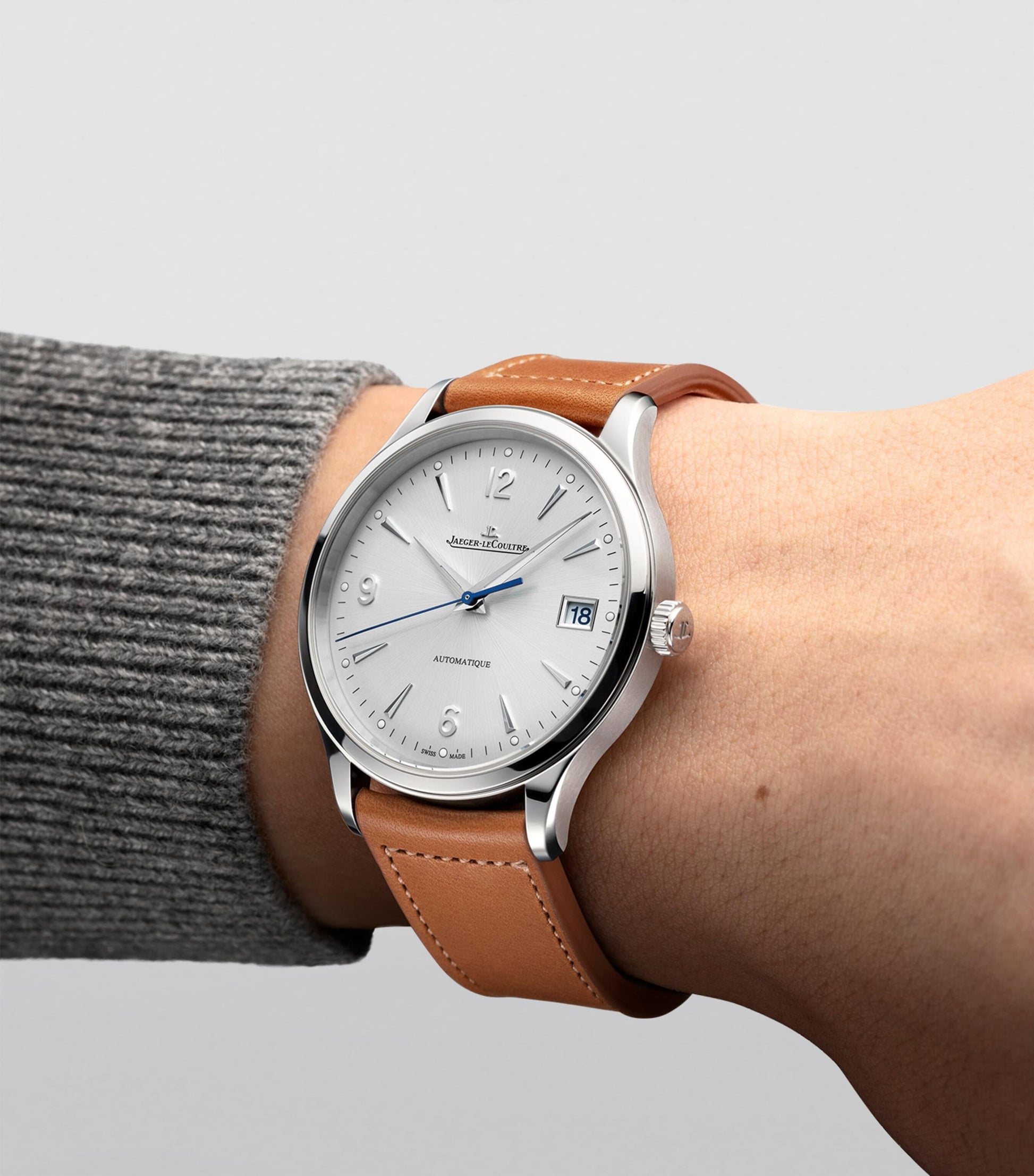 Stainless Steel Master Control Date Watch 40mm