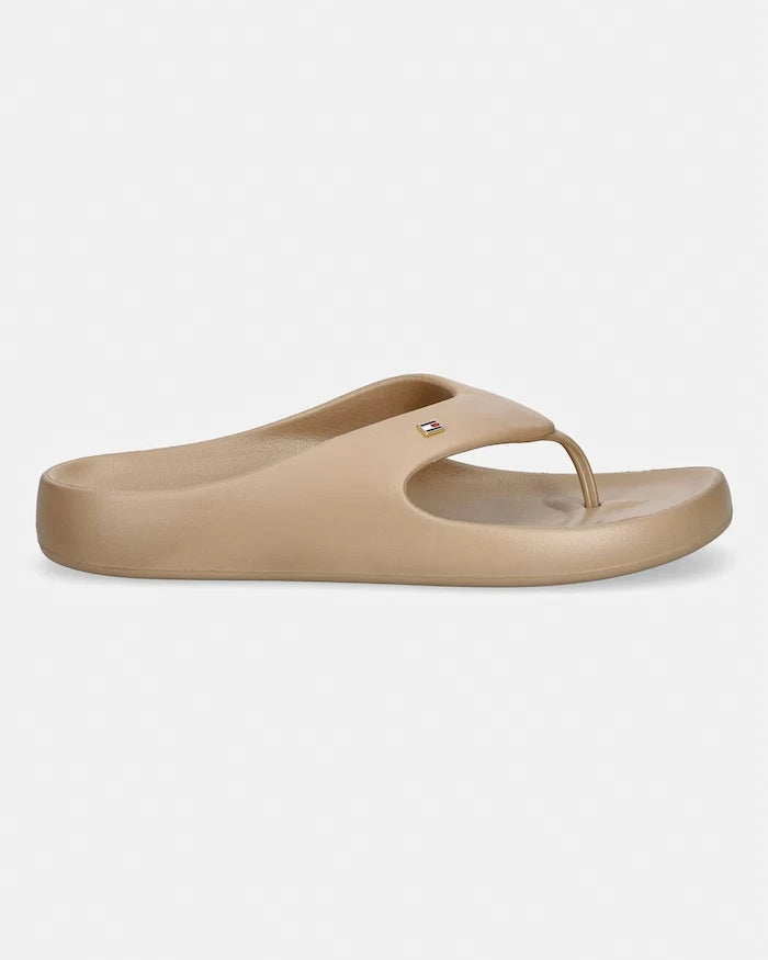 Tommy Hilfiger Kadın Parmak Arası Terlik TH PEARLIZED SUMMER SANDAL