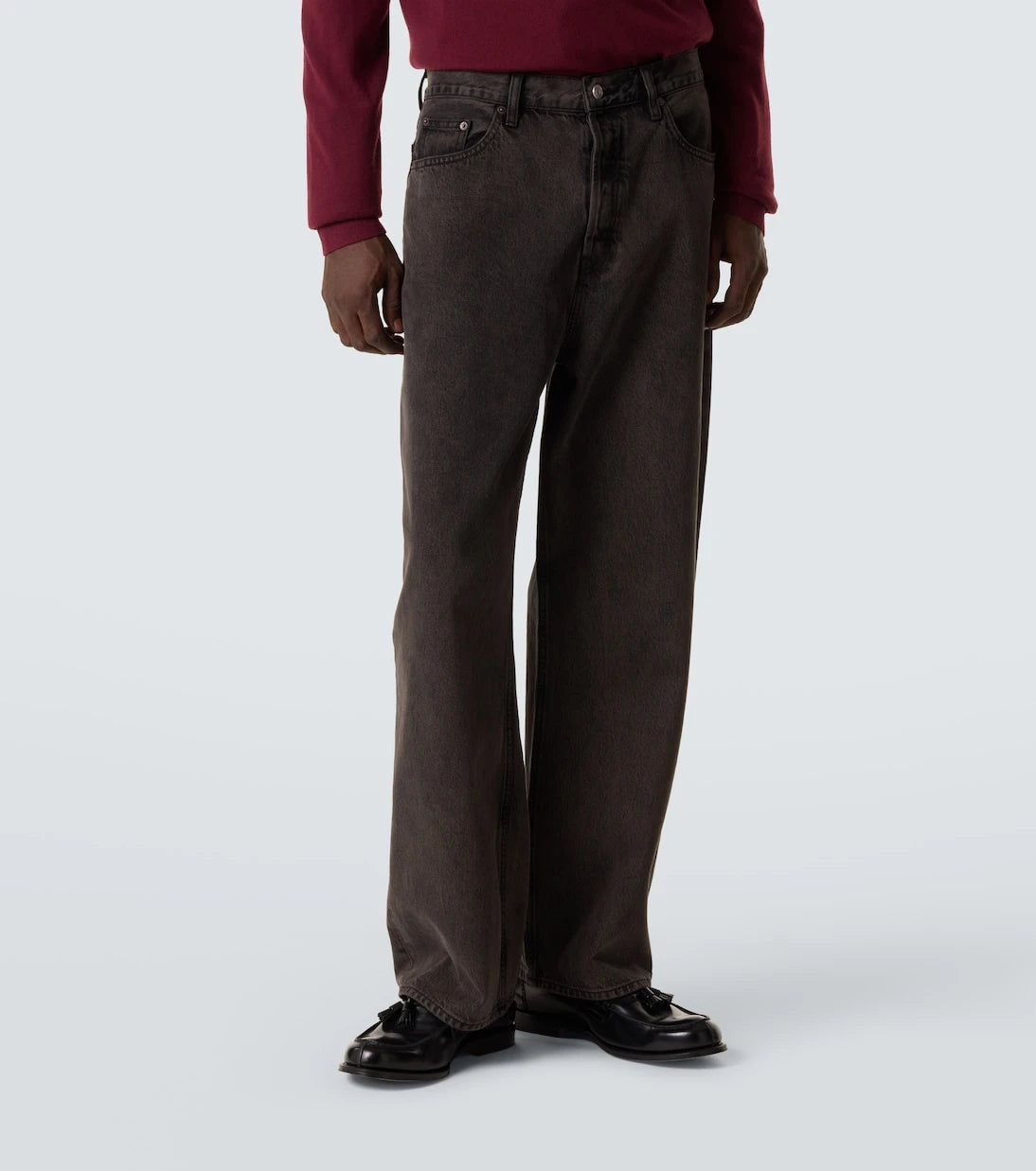 Frame - Baggy Jean high-rise straight jeans