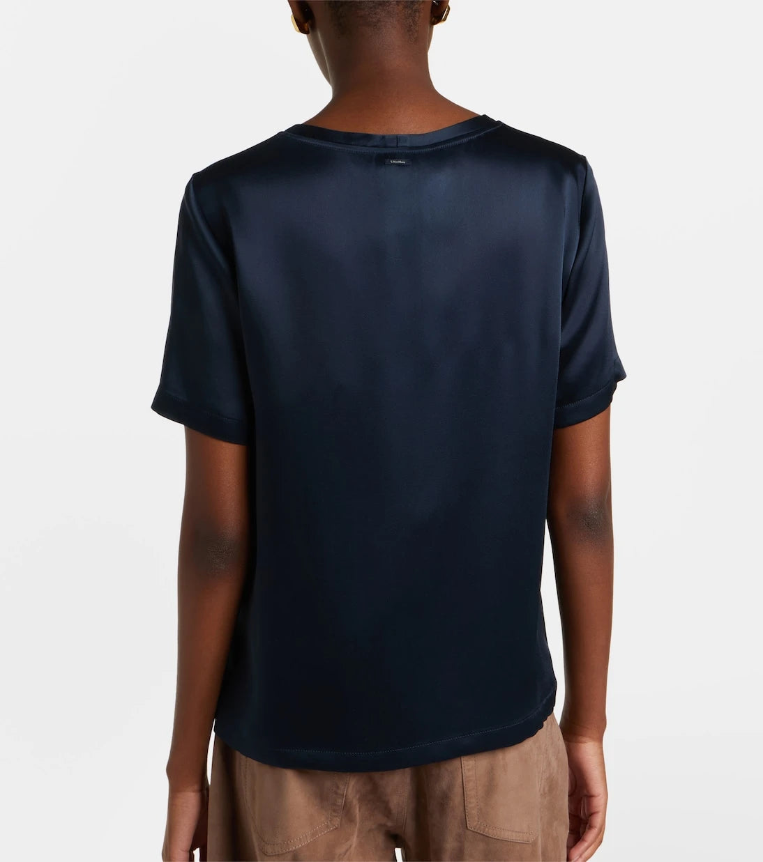 'S Max Mara - Satin T-shirt