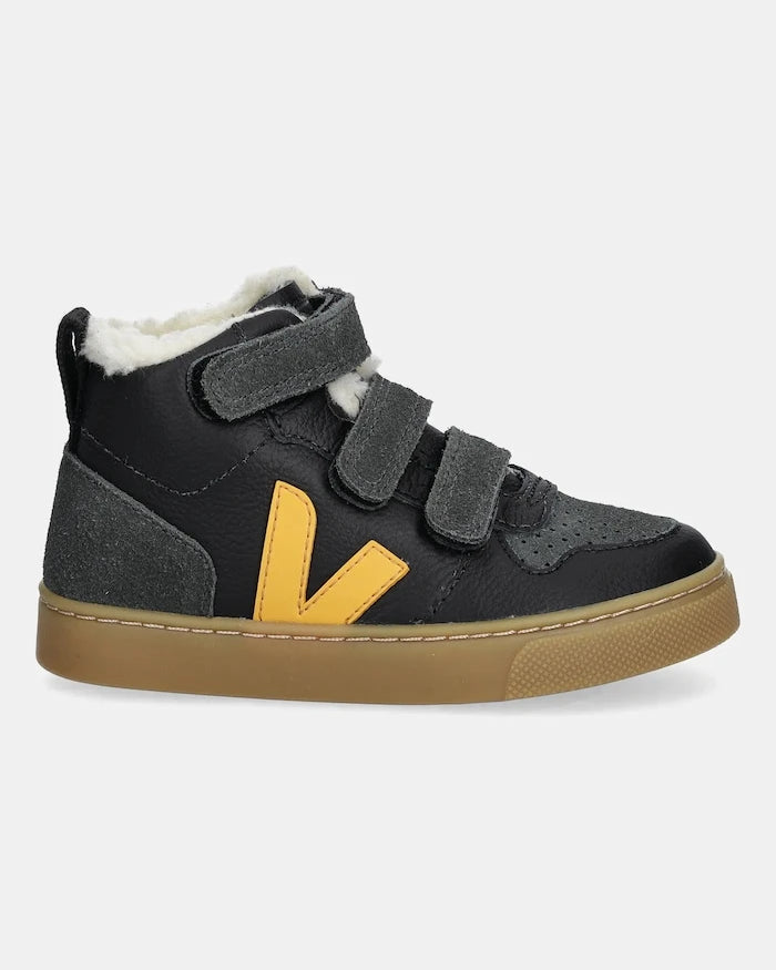 Детски кожени маратонки Veja Small V-10 Mid Winter