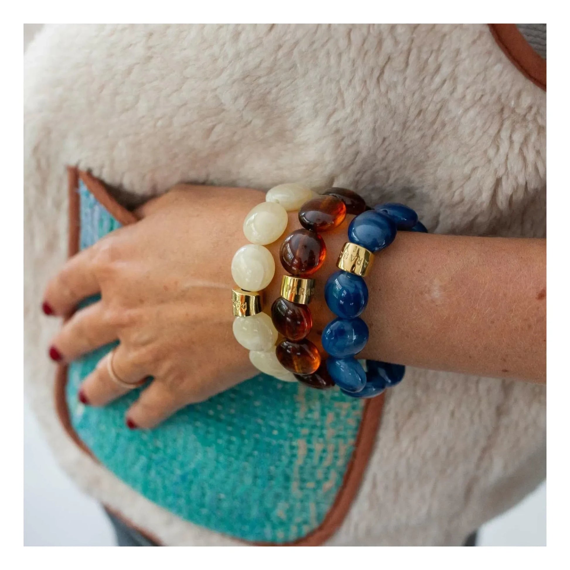 Parabaya - Bombom Latte Bracelet | Latte