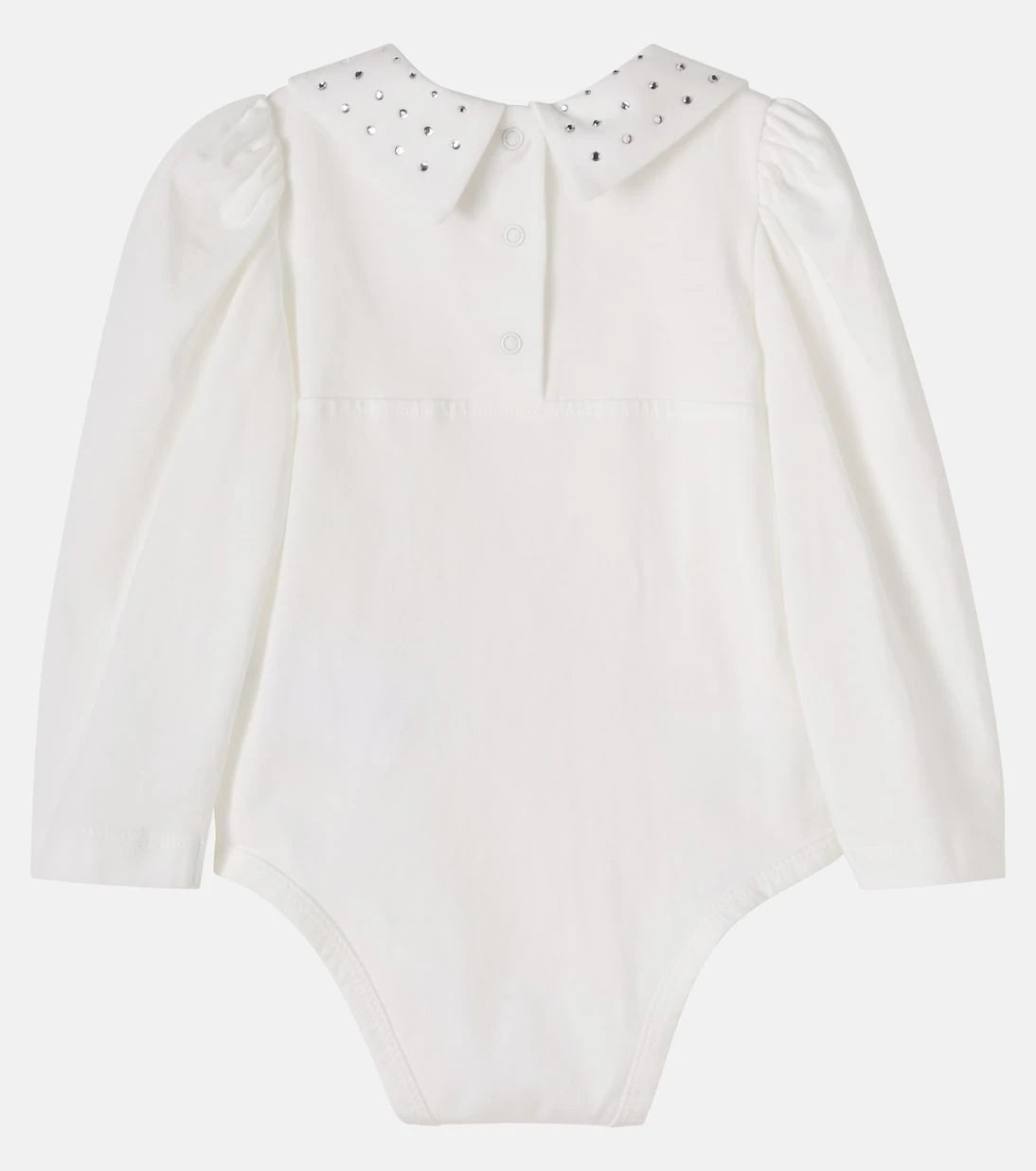 Monnalisa - Baby embellished cotton bodysuit