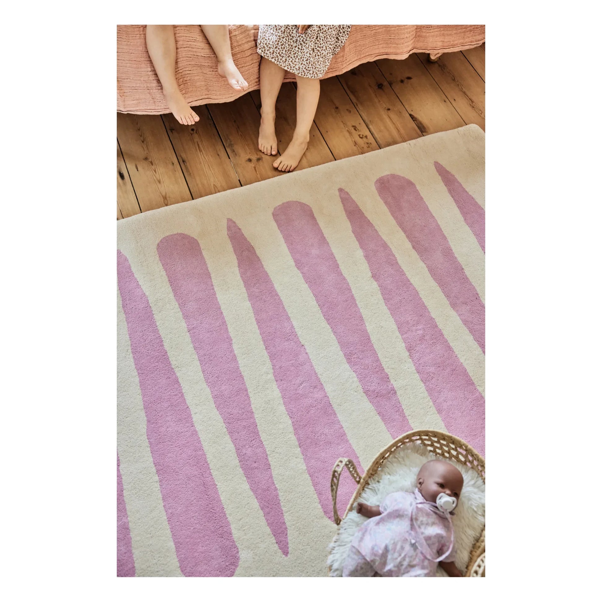 Bleuu-studio - Mikado Rug | Pink
