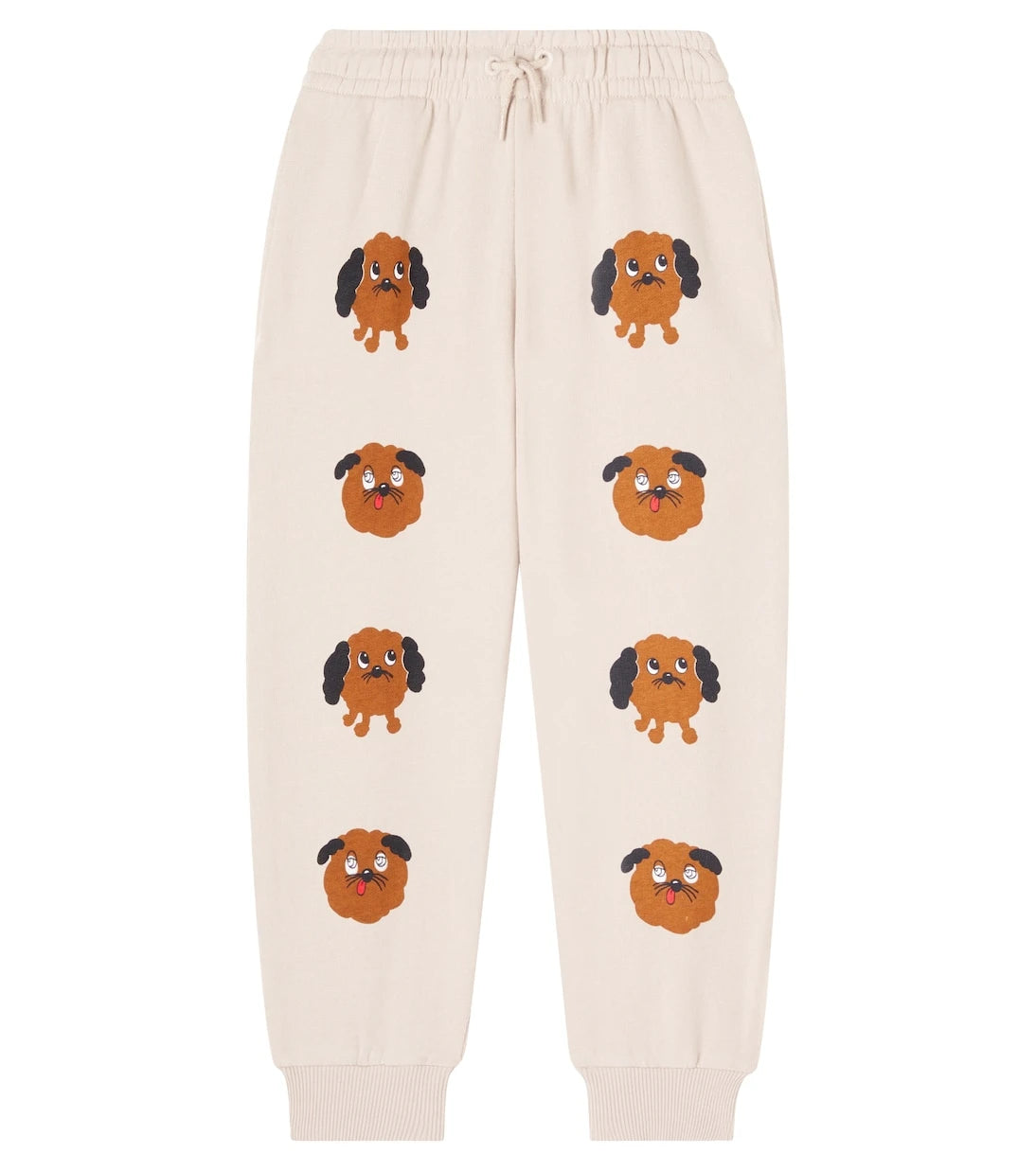 Mini Rodini - Doggies printed cotton sweatpants