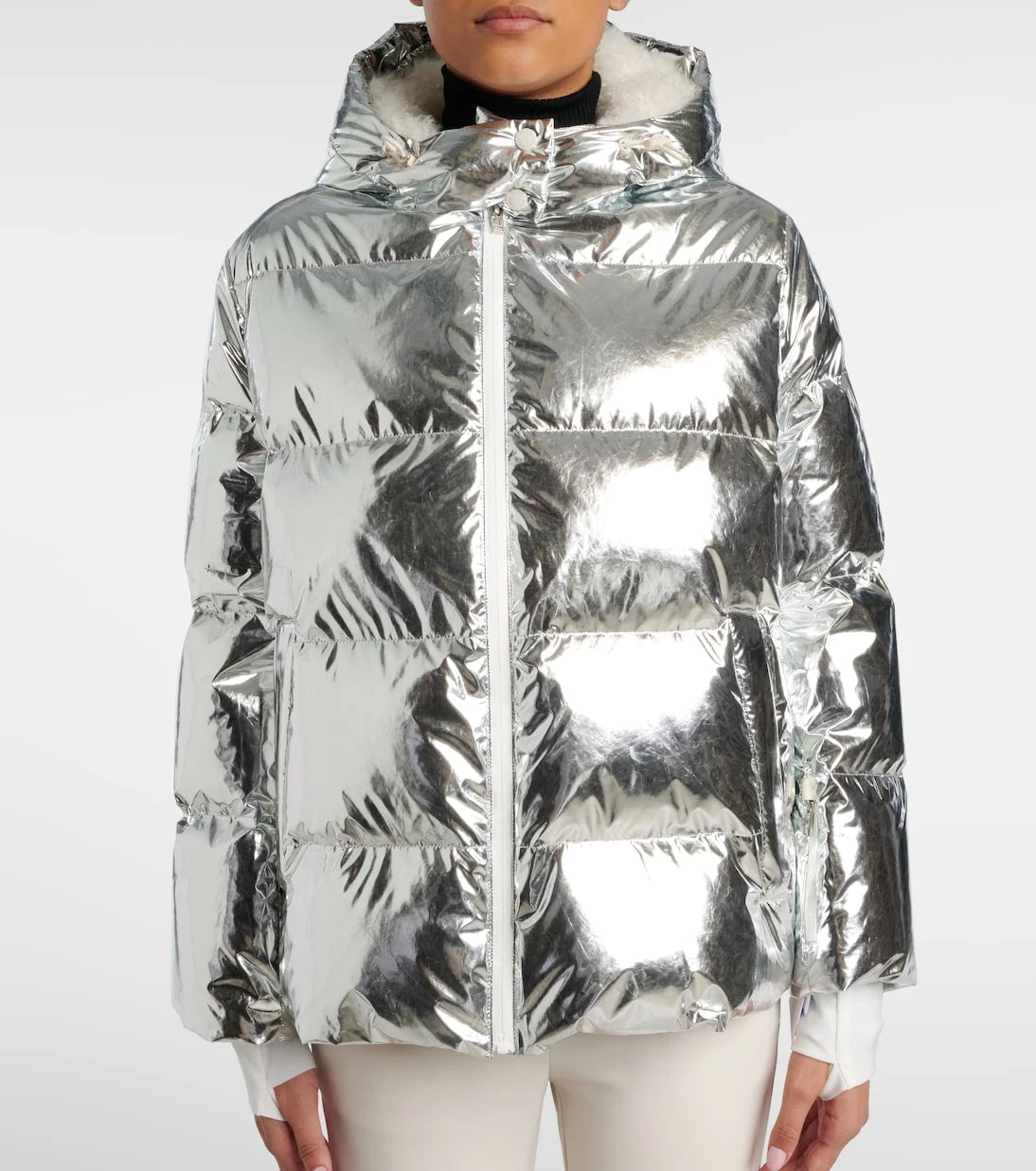Yves Salomon - Hooded down ski jacket