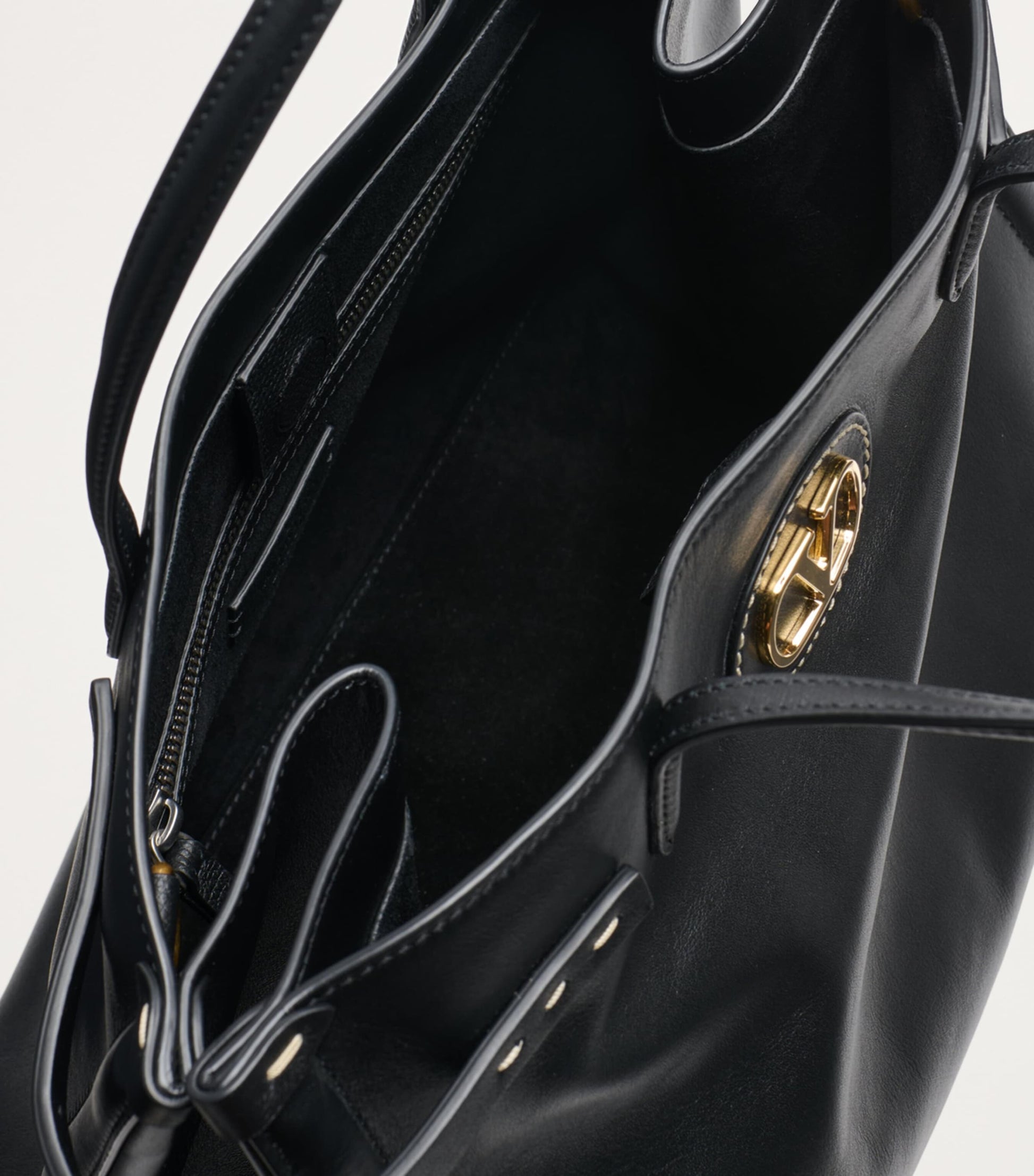 Valentino Garavani Medium Leather Antibes Tote Bag