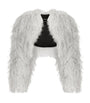 Dolce & Gabbana Multi KIM DOLCE&GABBANA Ostrich Feather Bolero Jacket