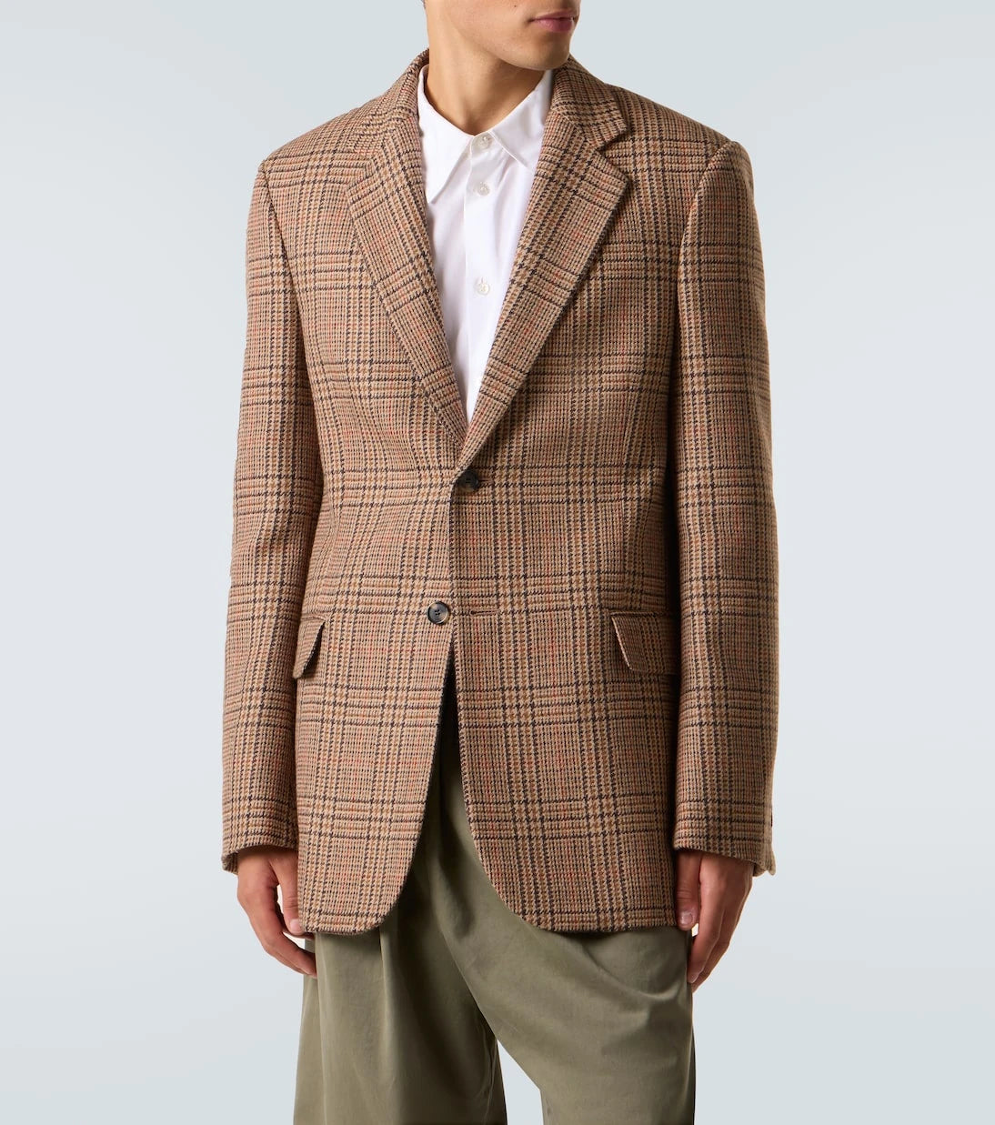 Loewe - Prince of Wales check wool blazer