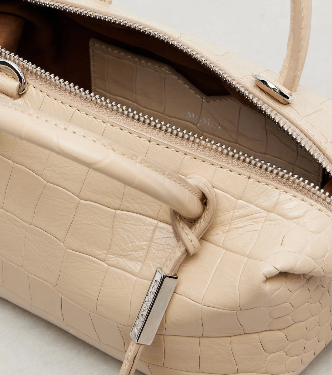 Max Mara - Boston leather tote bag