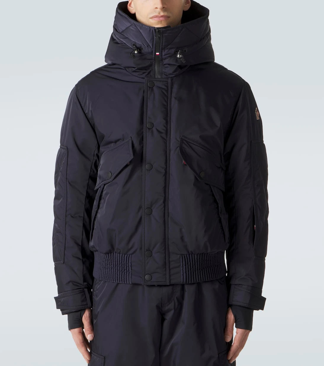 Moncler Grenoble - Breche gabardine down ski jacket