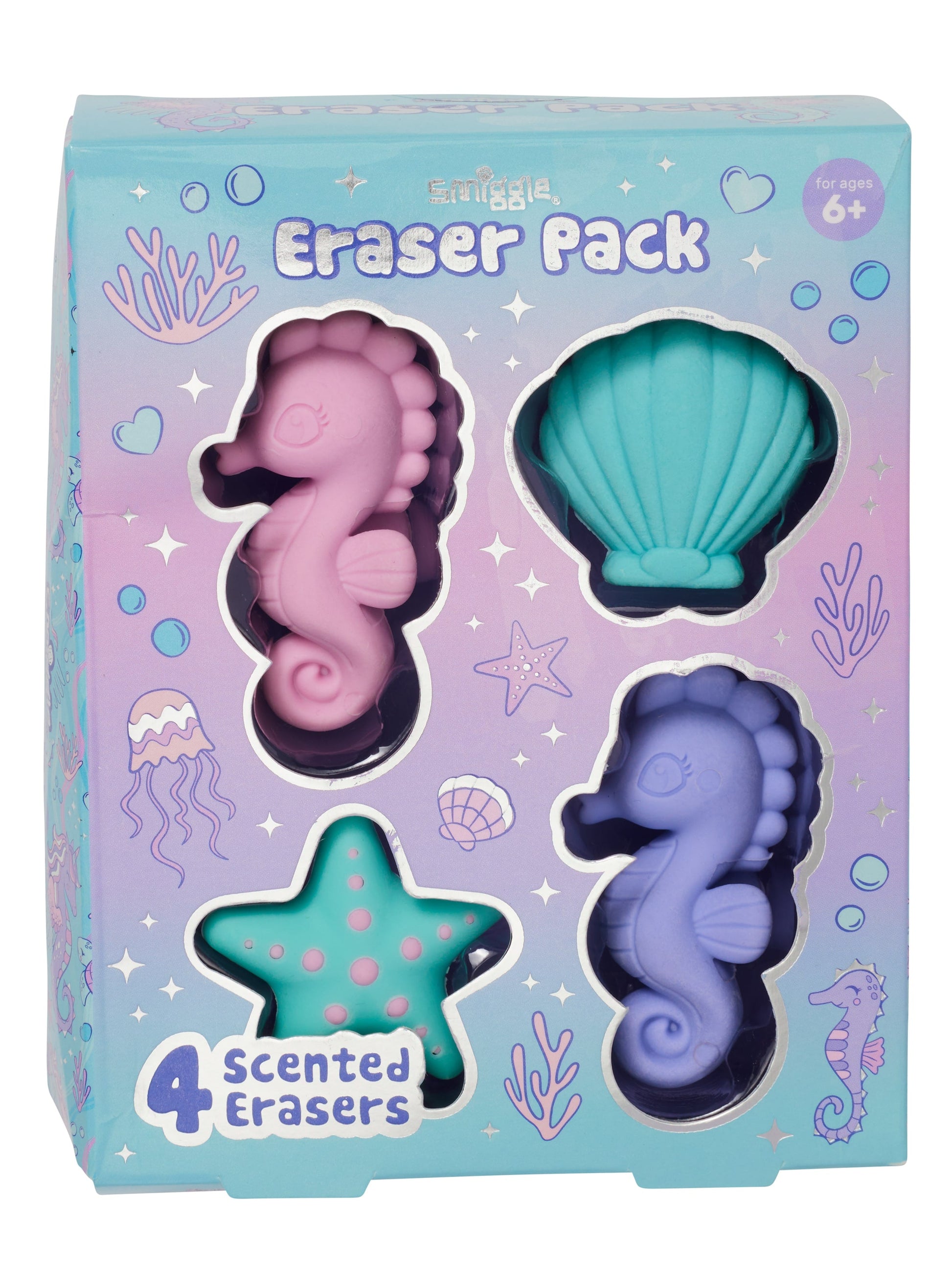 Smiggle - Epic Scented Eraser Set