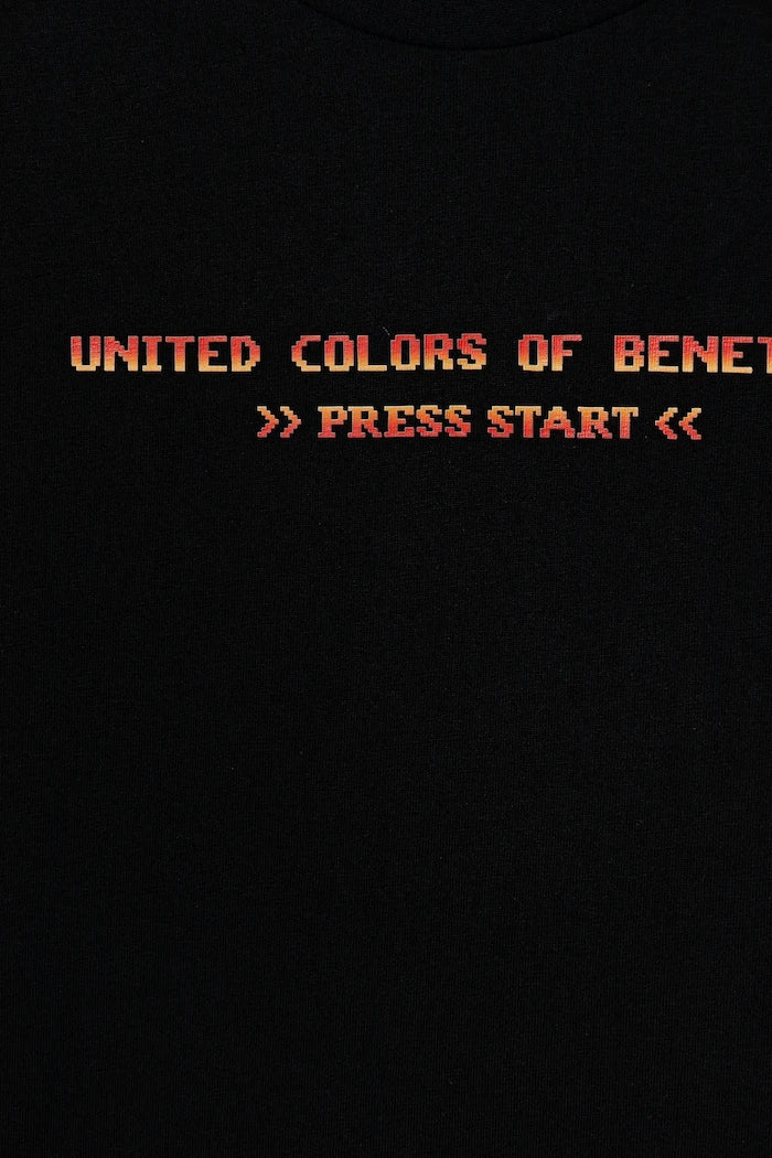 United Colors of Benetton Uzun Kollu Çocuk Bluzu