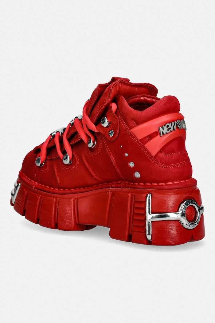 New Rock NOBUCK ROJO, TOWER ROJO PALADIO Süet Spor Ayakkabı