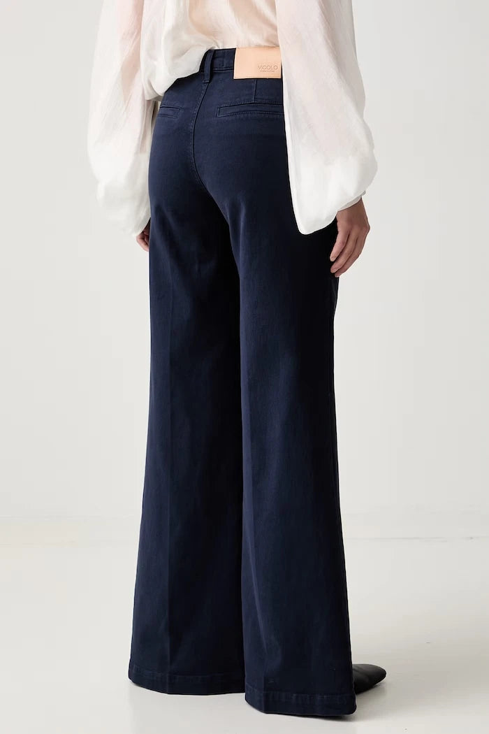 ViCOLO wide leg kadın kot pantolon