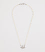 Vivienne Westwood Pearl Mini Bas Relief Necklace