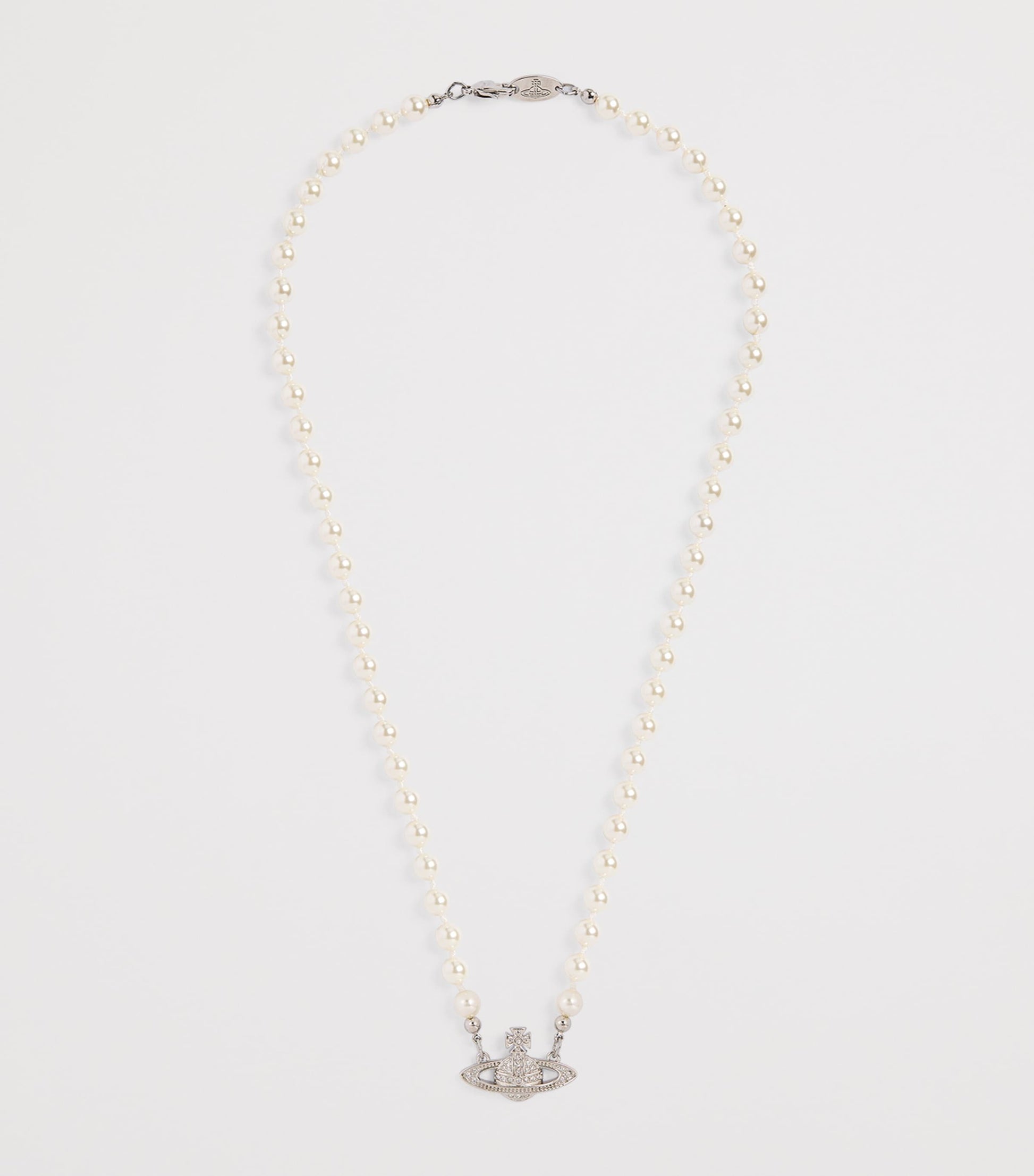 Vivienne Westwood Pearl Mini Bas Relief Necklace