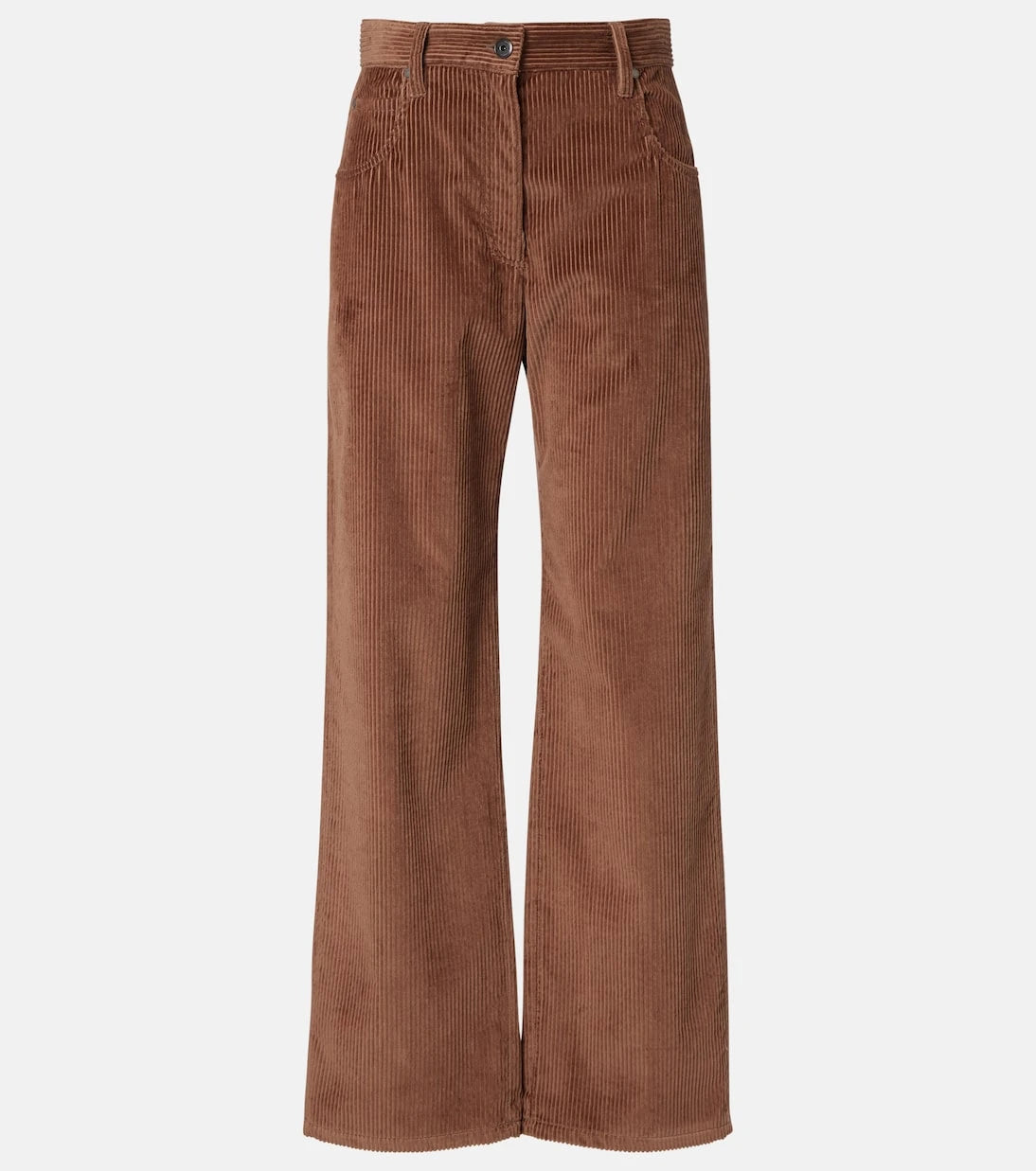 Brunello Cucinelli - Cotton corduroy wide-leg pants