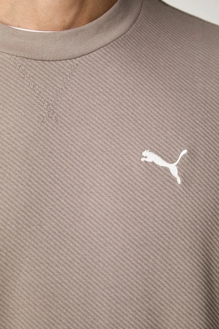 Puma erkek pamuklu Essentials Elevated sweatshirt