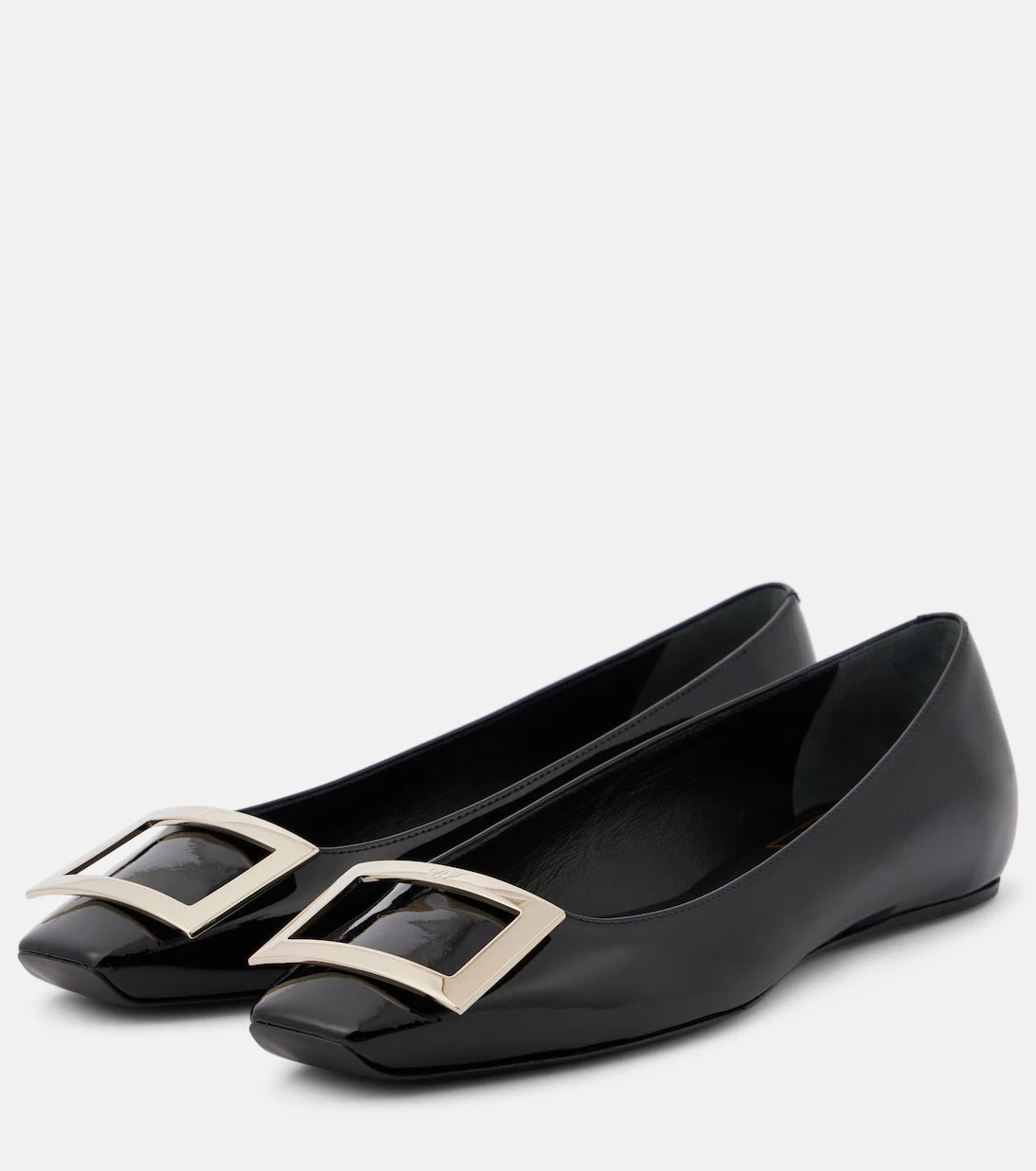 Roger Vivier - Trompette patent leather ballet flats