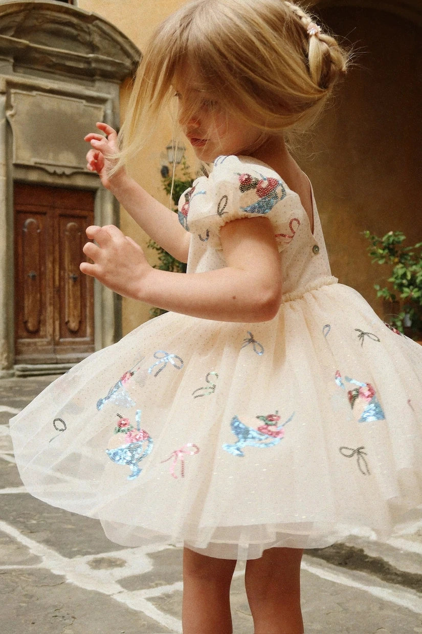 Konges Sløjd - Yvonne sequined tulle dress