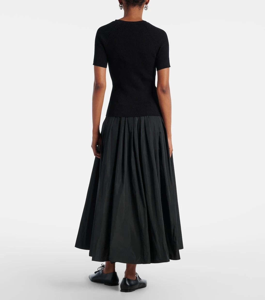 'S Max Mara - Berlino ribbed-knit cotton top