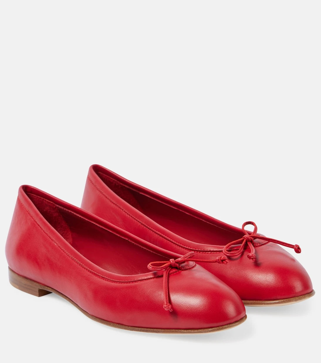 Manolo Blahnik - Veralli Verona leather ballet flats