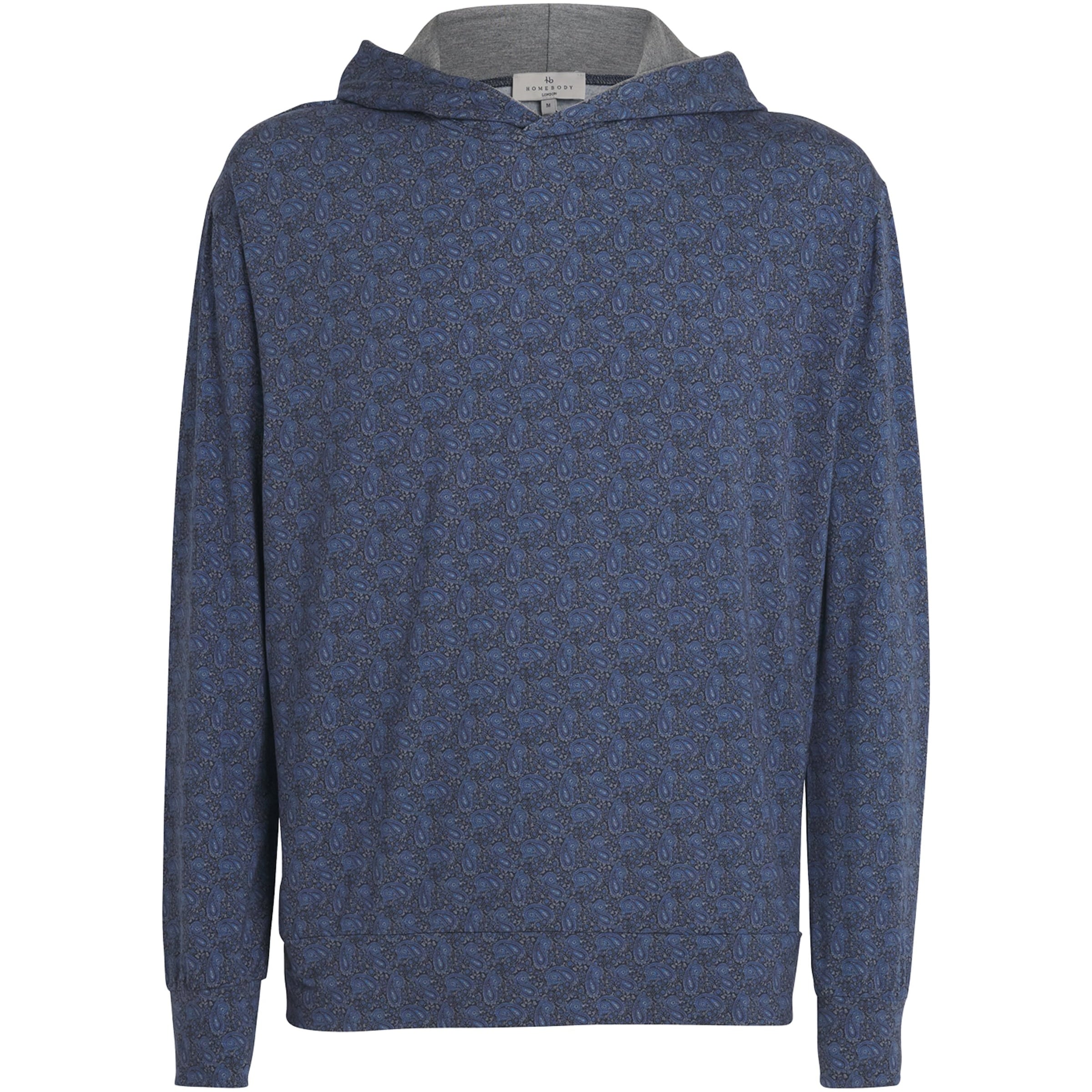 Modal Paisley Henry Hoodie