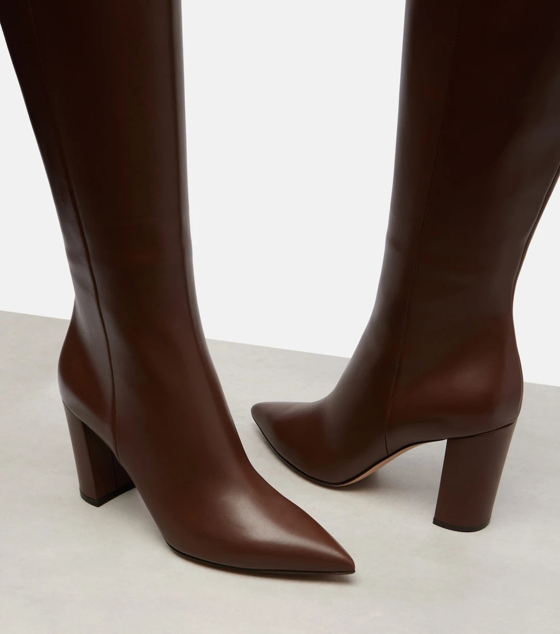 Gianvito Rossi - Lyell 85 leather boots