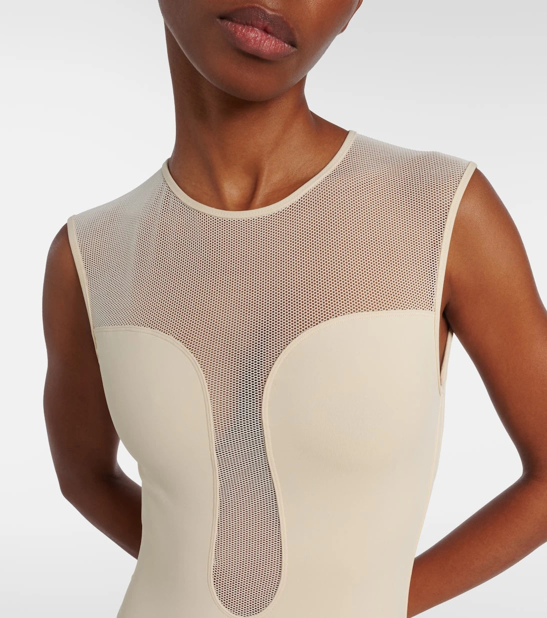 Eres - Unique mesh-trimmed swimsuit