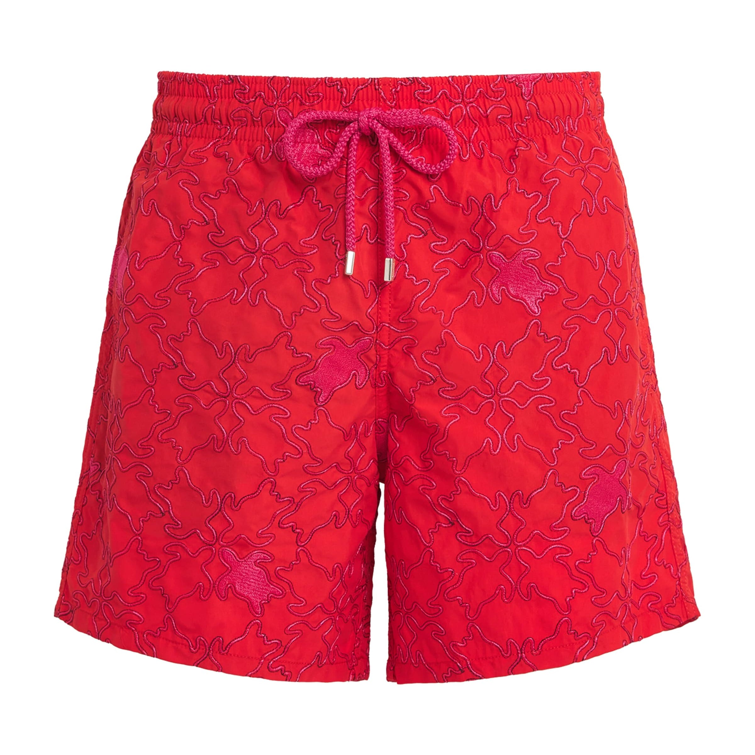 Embroidered Turtle Mistral Swim Shorts