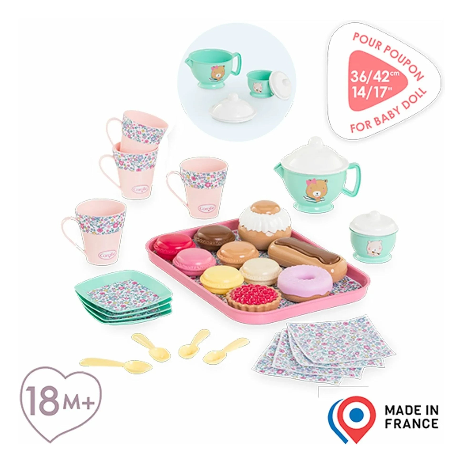 Corolle - Ma dînette Tea and Snacks