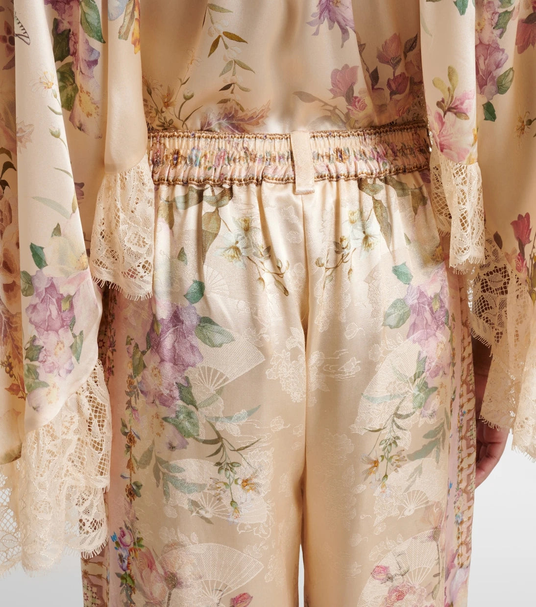 Camilla - Printed wide-leg pants