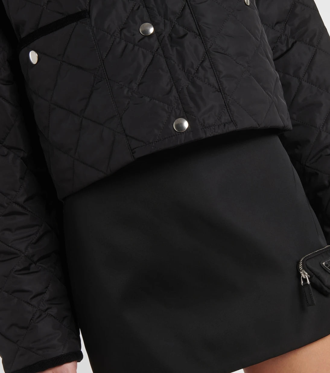 Prada - Re-Nylon quilted cropped jacket