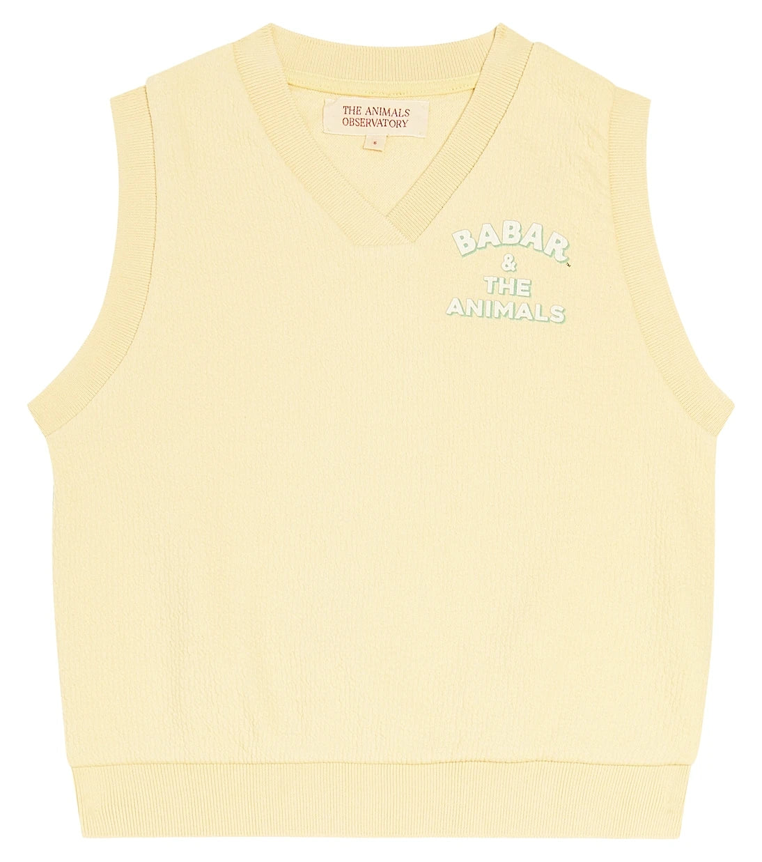 The Animals Observatory - x Babar cotton sweater vest