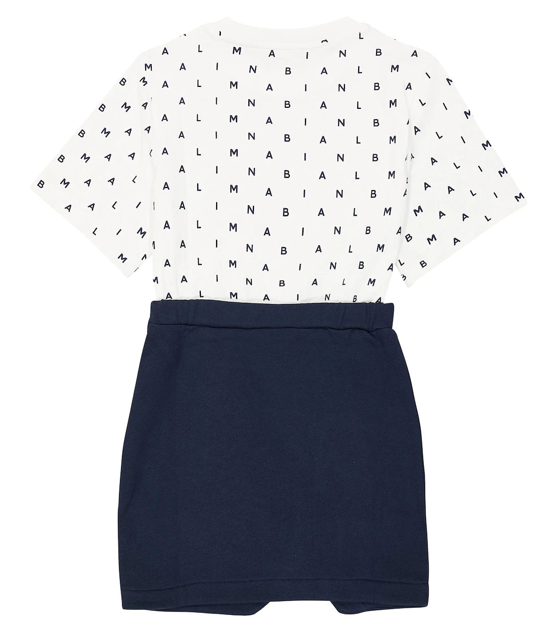 Balmain Kids - Logo cotton jersey dress