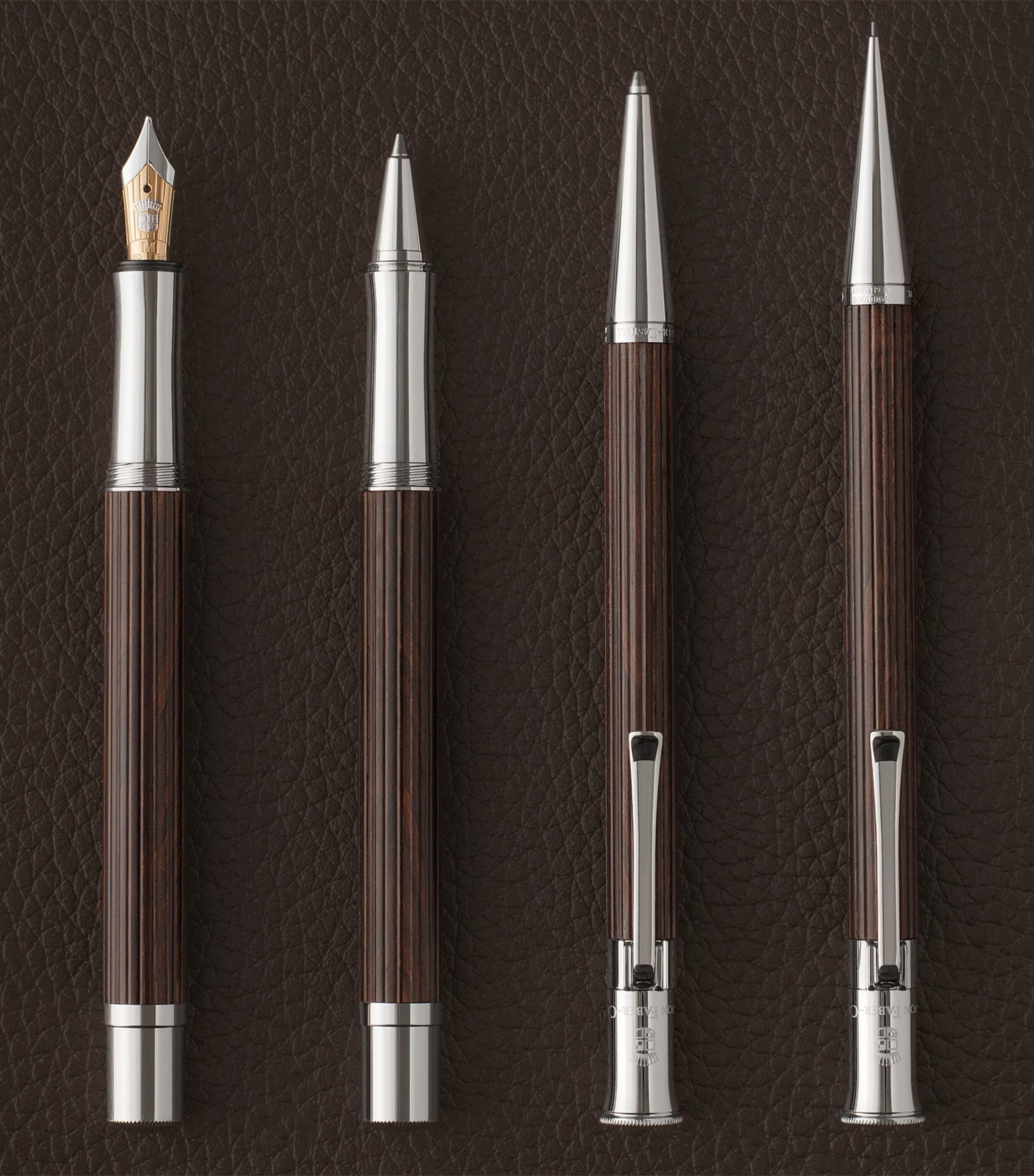 Wool and Platinum-Plated Classic Rollerball Pen