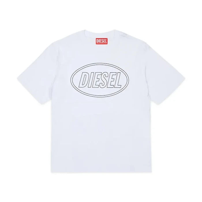 Diesel TCIRCLE OVER T-SHIRT Çocuk Pamuklu Tişört