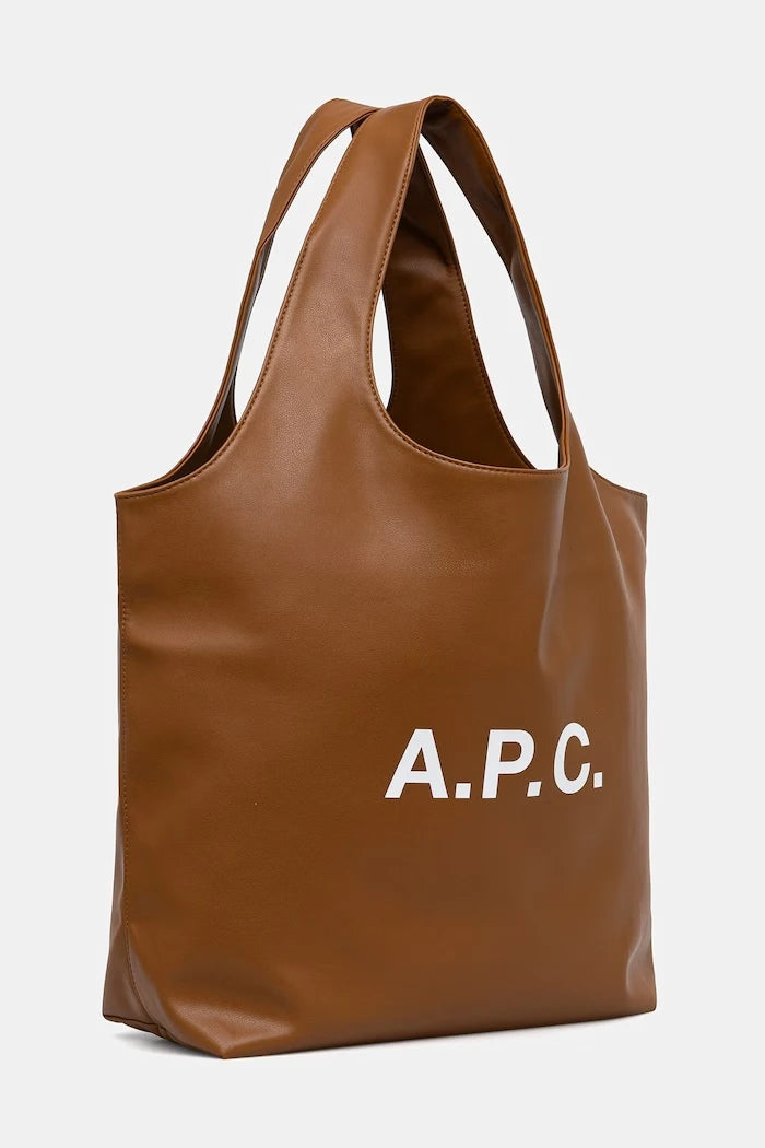 A.P.C. suni deri tote ninon çanta