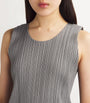 Grey Basics Sleeveless Top