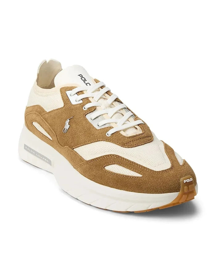 Polo Ralph Lauren Boerum Knit erkek süet sneaker