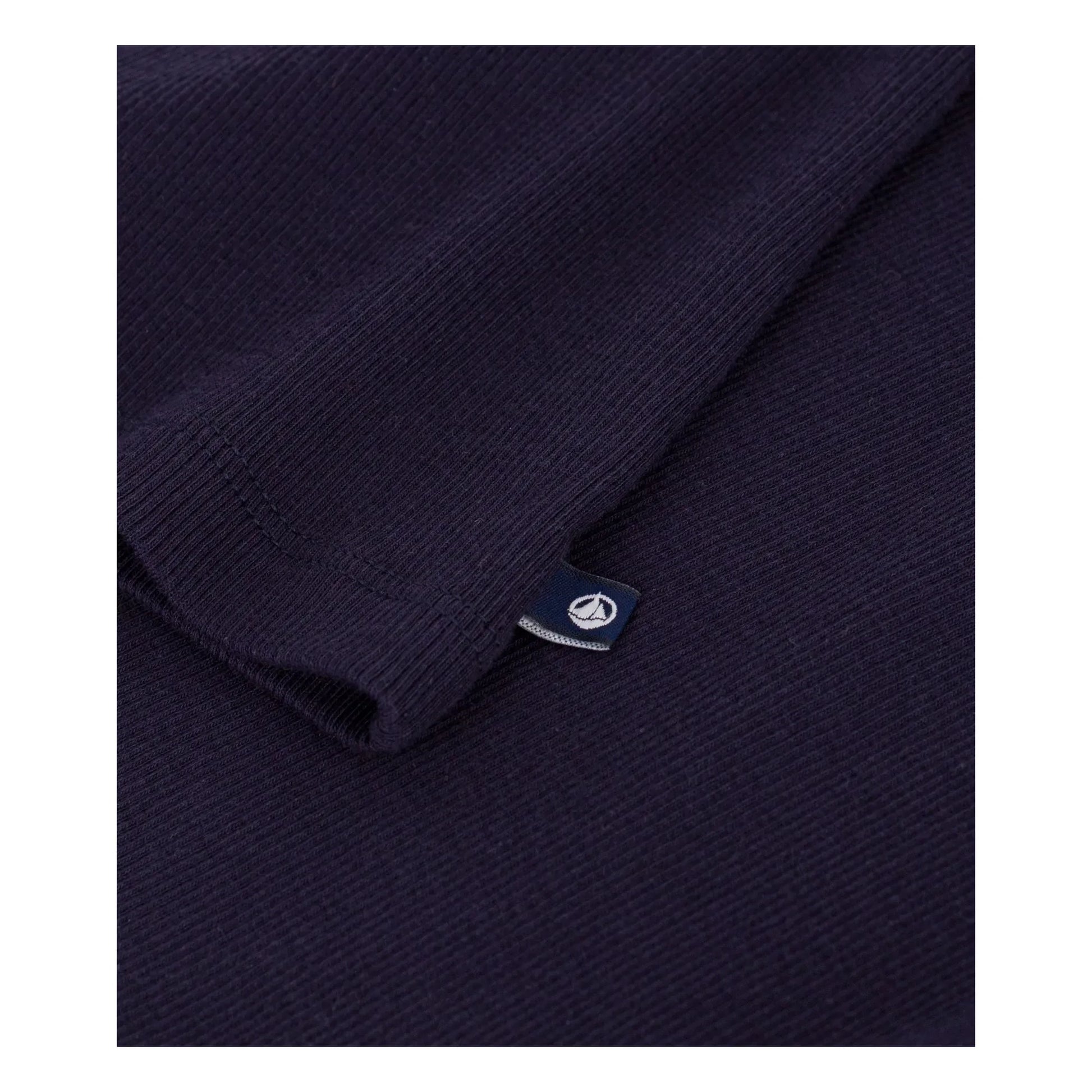 Petit Bateau - Iconic Ribbed T-shirt | Navy blue