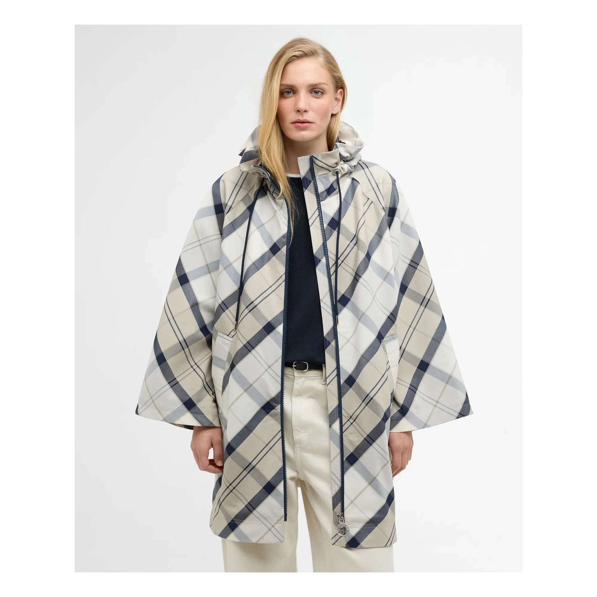 Barbour - Kinsale Tartan Waterproof Jacket | Grey