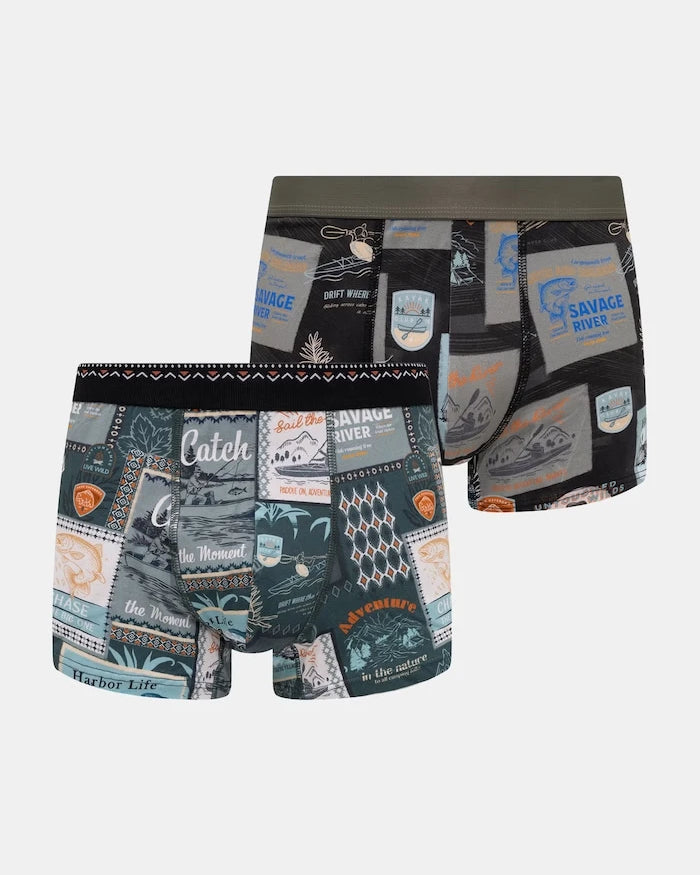 Medicine erkek pamuklu elastan boxer 2'li paket